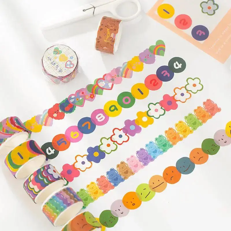 Hand-Painted Cartoon Color Basic Hand Account Decoration Sticker