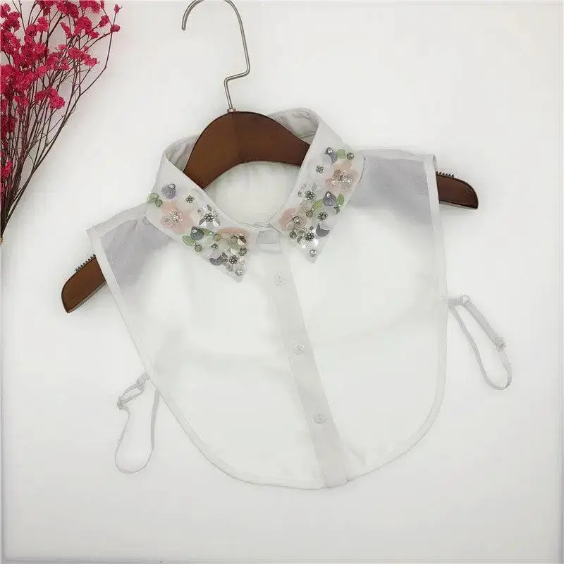 Handmade Beaded False Collar