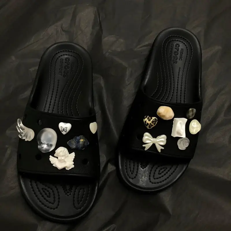 Hole Shoes Accessories Shoes Decals