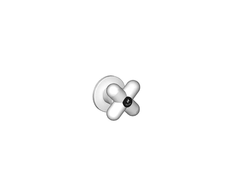 I BALOCCHI RUBINETTO DI ARRESTO 3/4" BIANCO OPACO