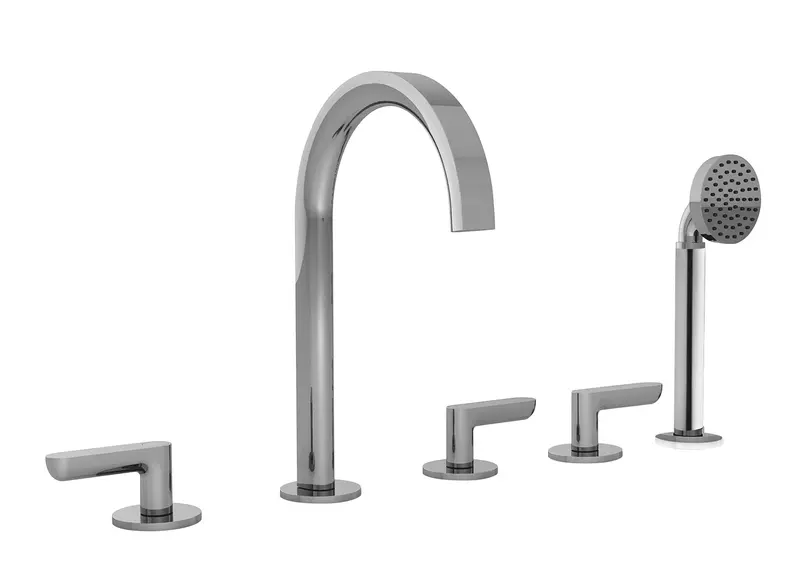 ICONA DECO GRUPPO BORDO VASCA NICKEL PVD