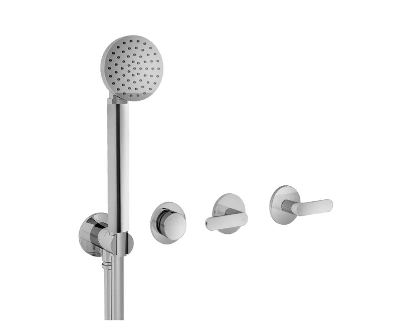 ICONA DECO GRUPPO VASCA/DOCCIA INCASSO CROMO