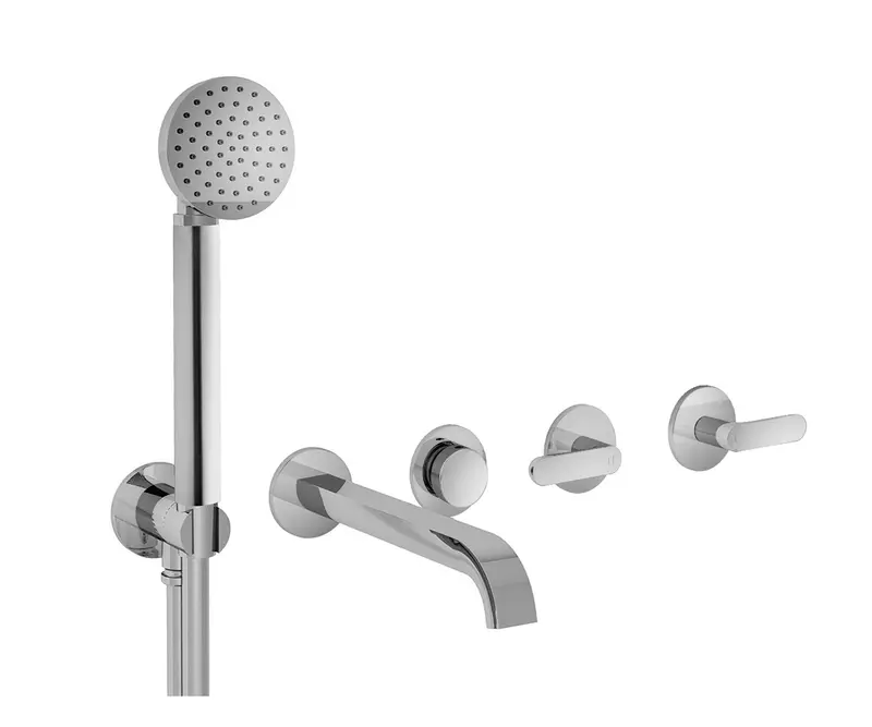 ICONA DECO GRUPPO VASCA INCASSO CROMO