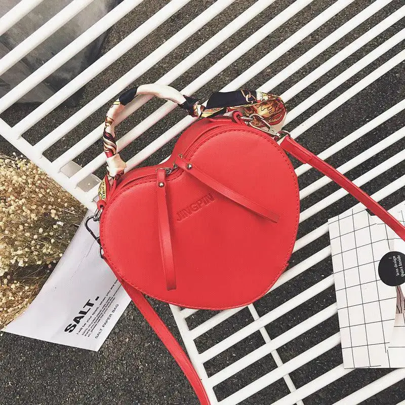 In The Autumn Of 2024 New Fashion Bags Handbag Shoulder Bag Peach Scarf Personality Satchel