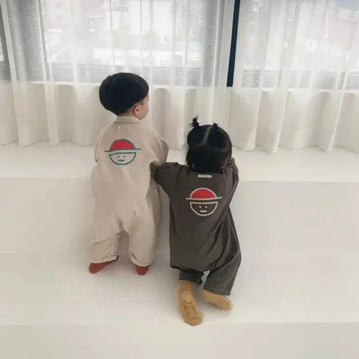 Ins Korean Baby Autumn One-Piece Outerwear For Boys And Girls