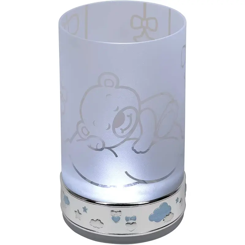 Lampada argento orsetto enrico coveri
