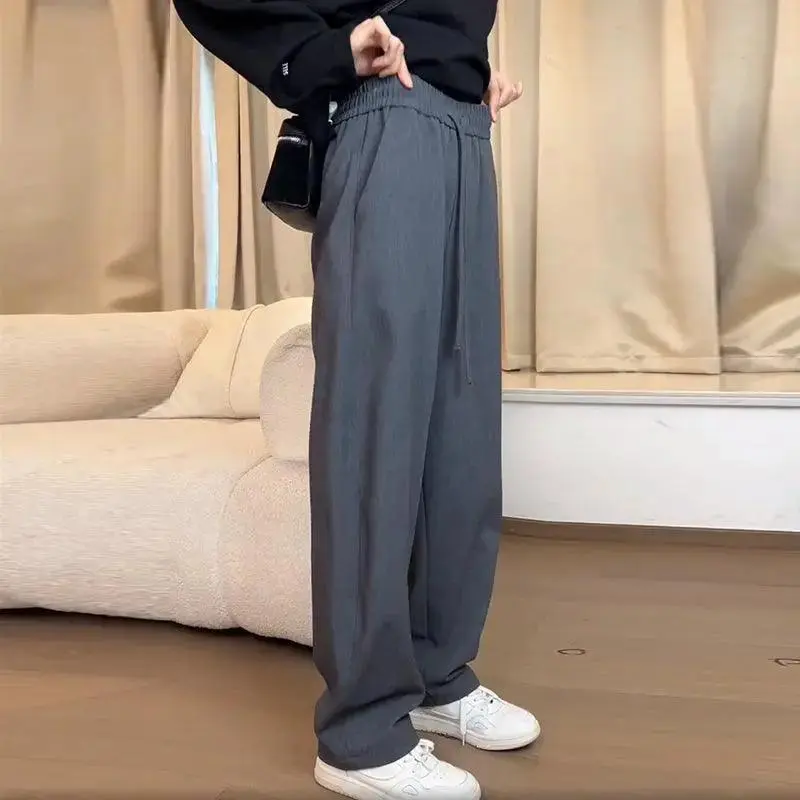 Large Size Slimming Suit Pant Minimalist Design