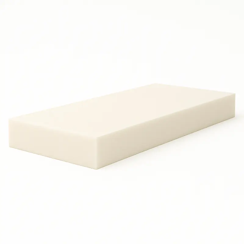 Lastra in Gommapiuma Poliuretano Espanso Densità 18 Spessori 2/3/5/8/10/12 cm – Formato 100×200 cm – Ideale per Divani, Cuscini, Sedute e Bancali