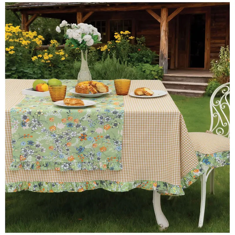 L'Atelier 17 Tovaglia a quadretti con gala "Dolly" 150x220 cm 4 varianti(1 unità)