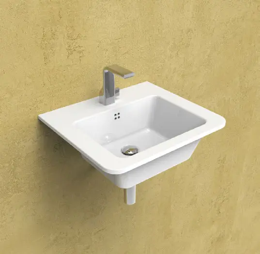 Lavabo Volo 52 App sosp bianco 1sc