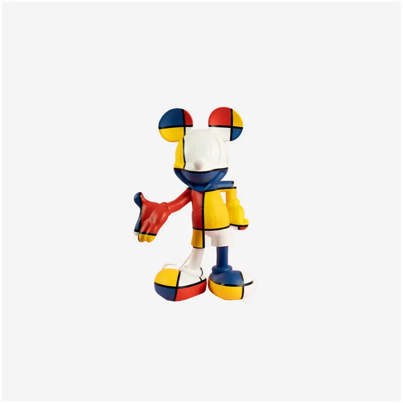 LEBLON DELIENNE Statuina Topolino Welcome piccolo opaco 18.5xH30 cm