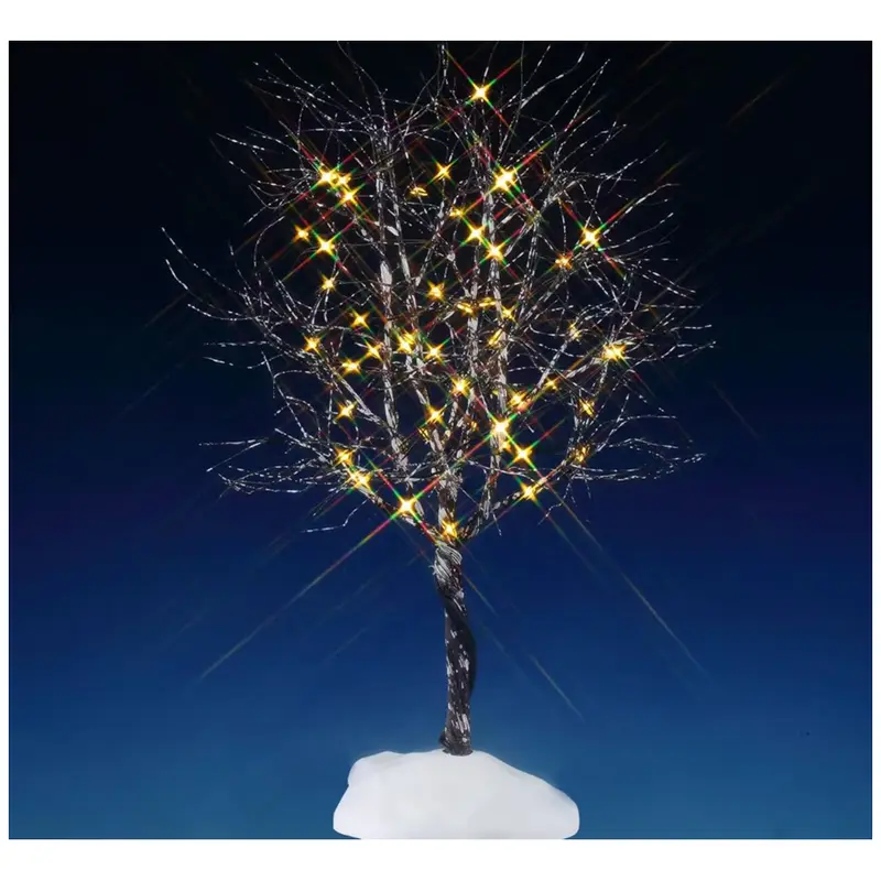 LEMAX Albero di natale Butternut luce led chiara "Butternut Tree" H24,3x13x12,3 cm