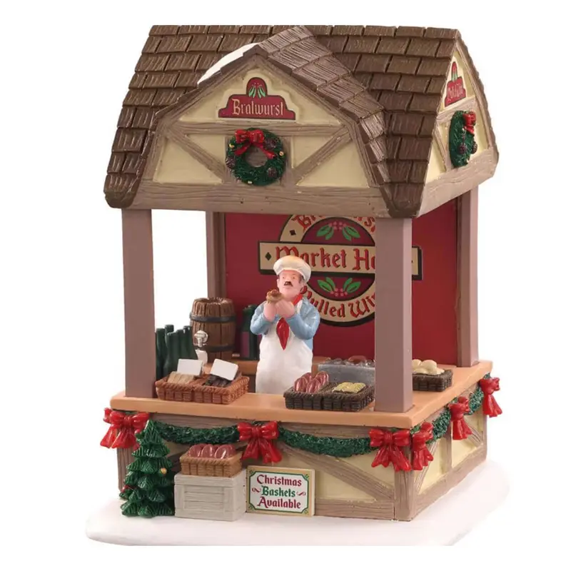 LEMAX Chiosco natalizio luci led "Christmas Market Bratwurst"