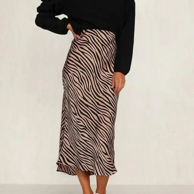 Long Skirts For Women dress Skirt Leather