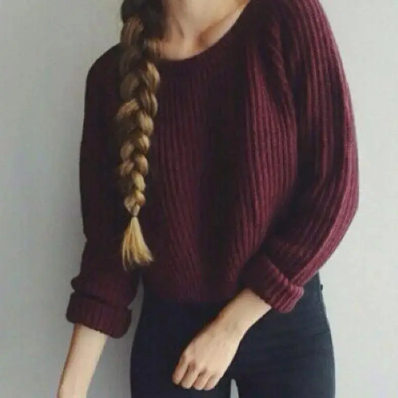 Long Sleeve Classic Sweaters