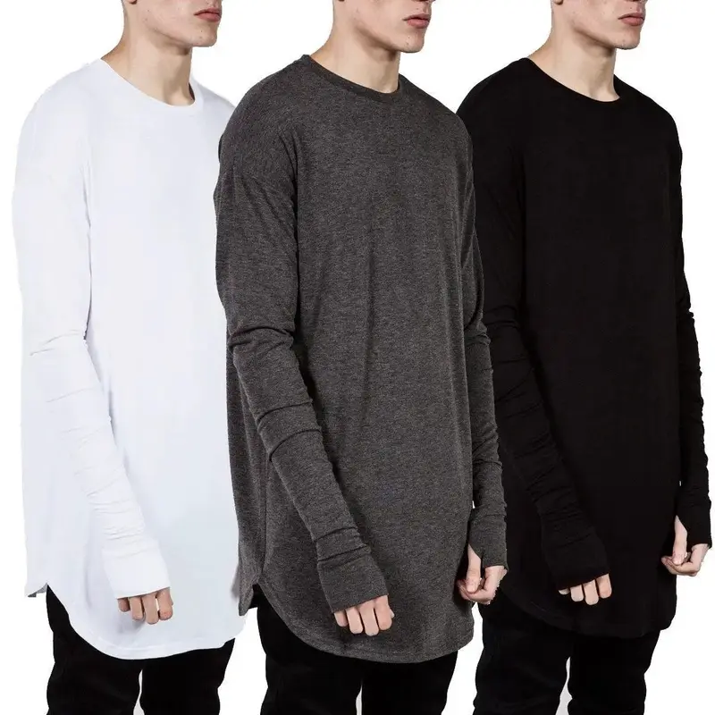 Long sleeves with extended cuffs