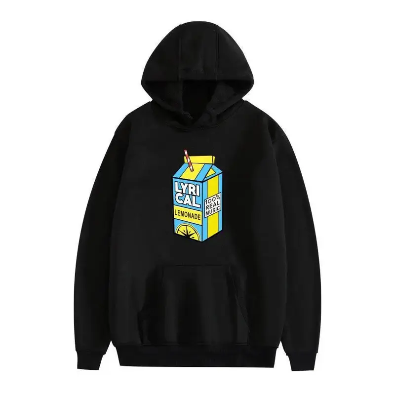 Loose hooded sweatshirt