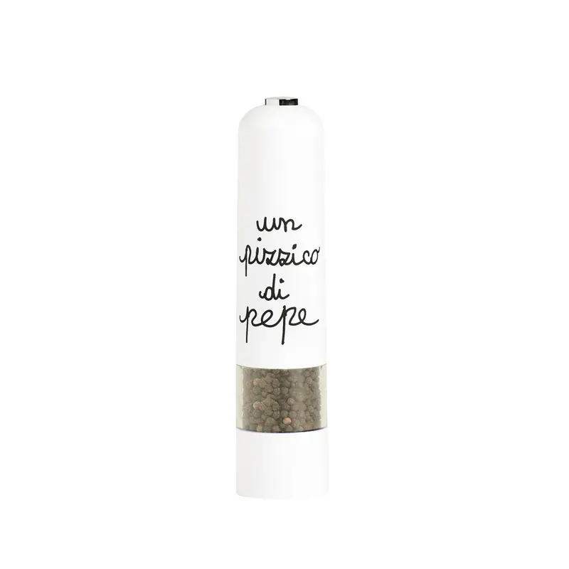 Macina Pepe Elettrico "Un Pizzico di Pepe" Bianco