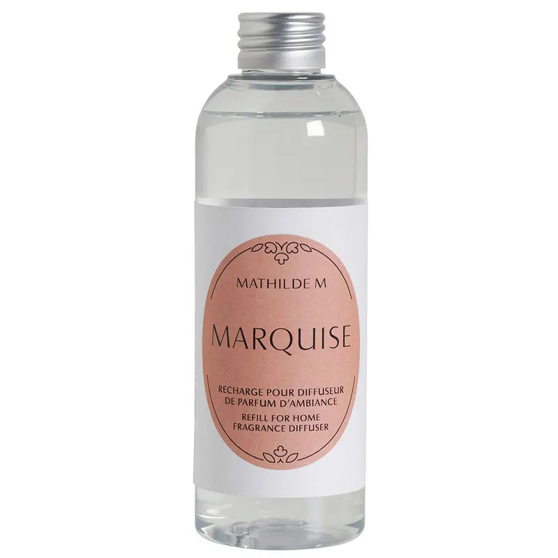 Mathilde M Ricarica profumo per diffusori con bastoncini, profumazione Marquise 200 ml