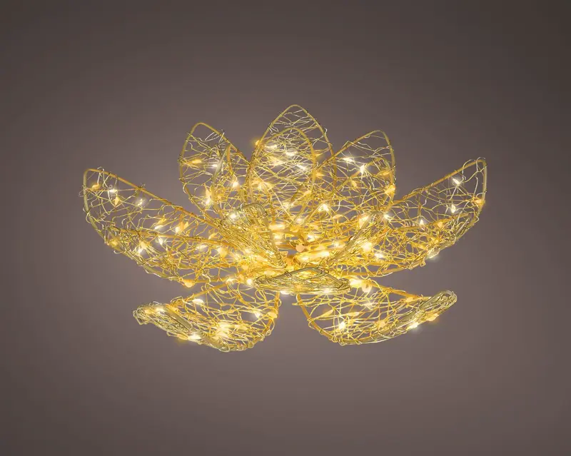 Micro LED a forma di fiore, effetto lampeggiante e statico per esterni.