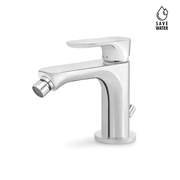 Miscelatore Monocomando Per Bidet Con Scarico Da 11 4 Flessibili Di Alimentazione F3 8 Cromo