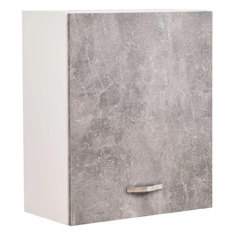 Mobile Cucina Pensile 1 Anta Componibile in Legno Colore Grigio 60x32 H72cm