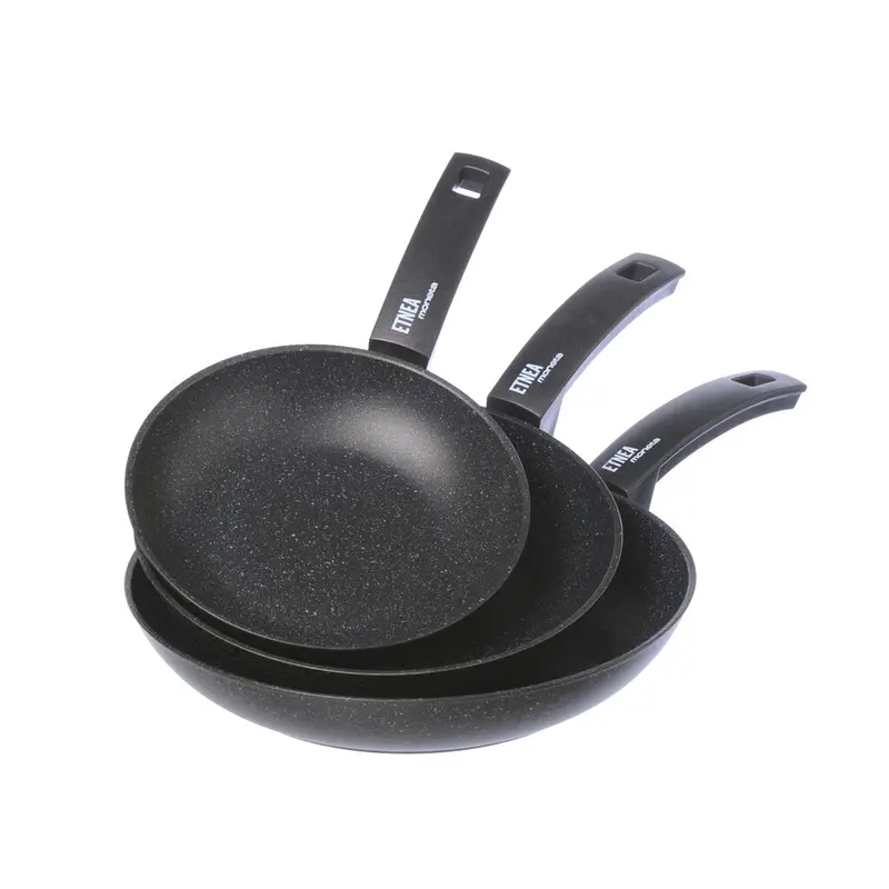 Moneta Etnea Evolution Set di Padelle 20-24-28cm