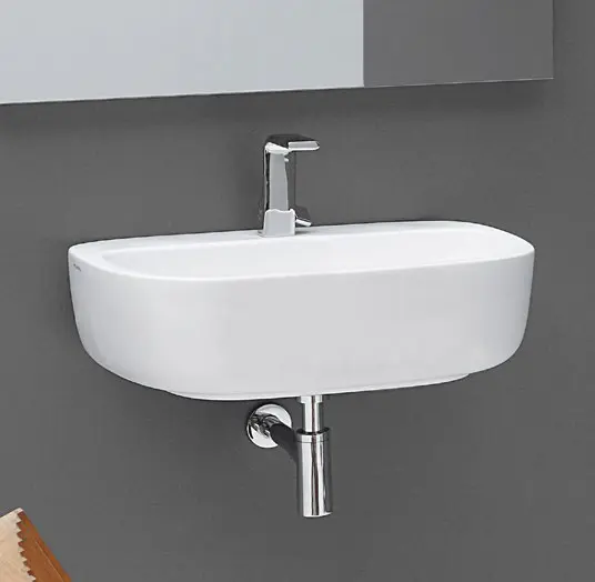Mono lavabo 64 App sosp latte 1sc