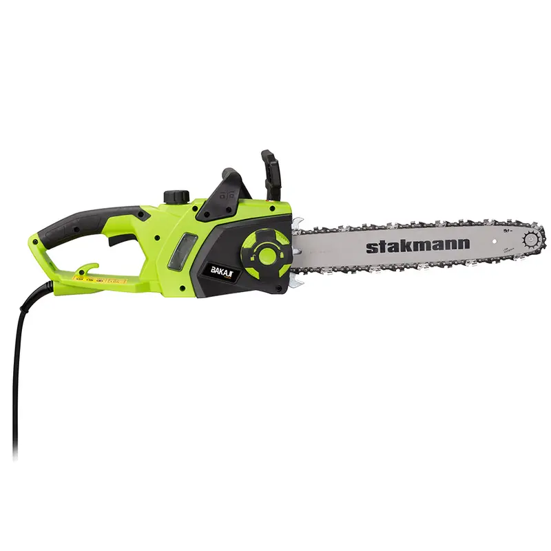Motosega Elettrica 2400W Sega a Catena Taglio 40cm Legna Rami con Freno e olio