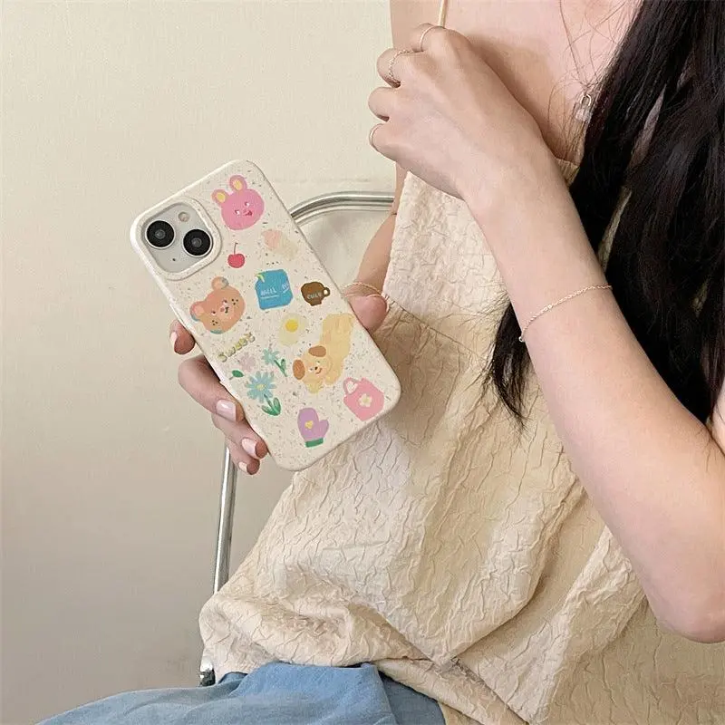 New Fashion Bunny Bear Phone Case