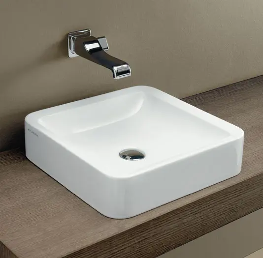 Nile Lavabo 40 Appoggio Nero 1sc