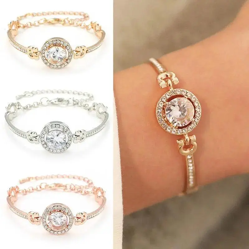 Noble Rhinestone Charm Bracelets