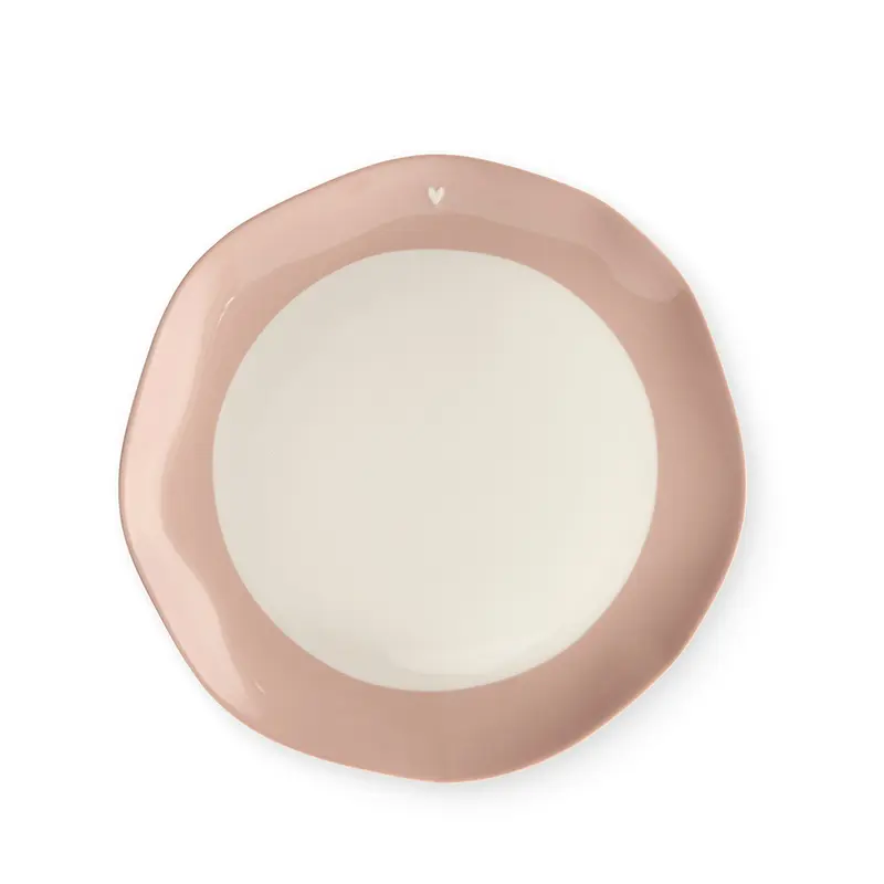 Nuvole di Stoffa Set 2 Piatti da portata "La Vie en Rose" D27x2.7 cm 2 varianti(2pz)