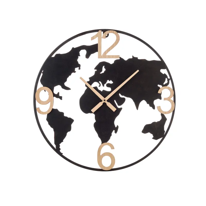 Orologio da Parete Ethno Chic – L'Oca Nera Ø 60x4,5 cm