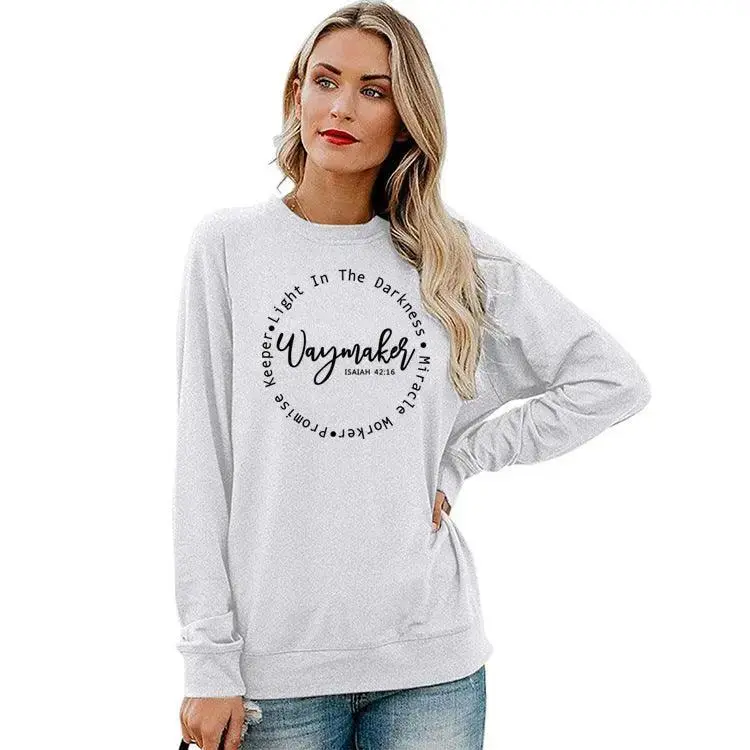 Oversized loose sweatshirt