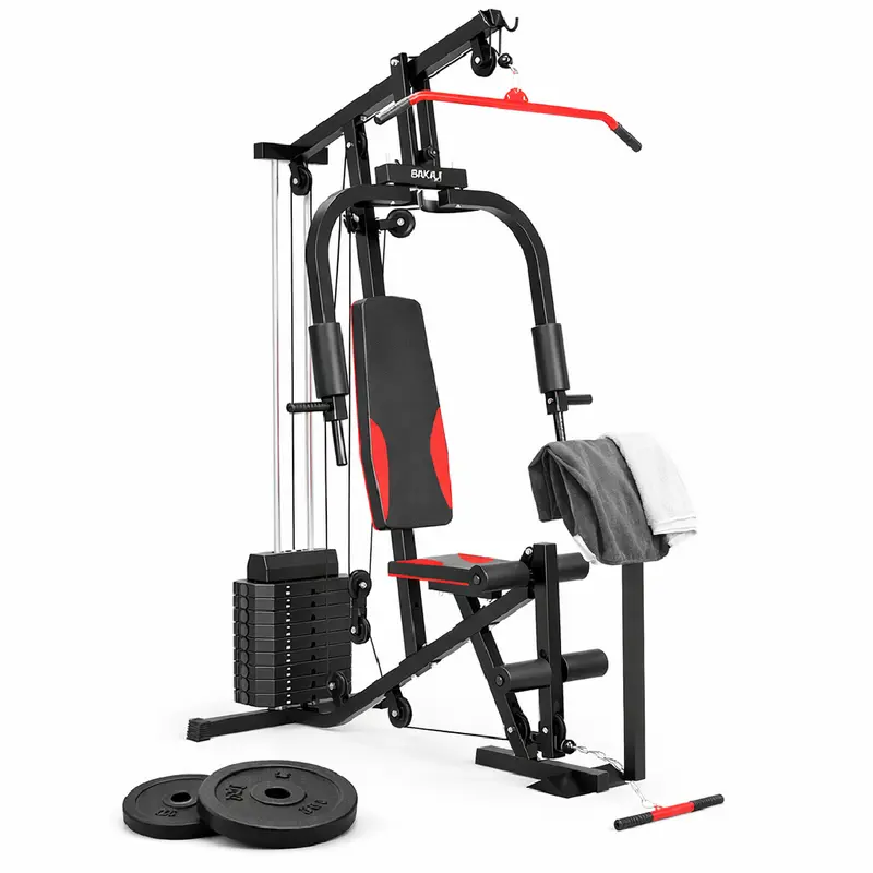 Palestra Multifunzione Home Gym Lat Machine Chest Press Regolabile mh-113