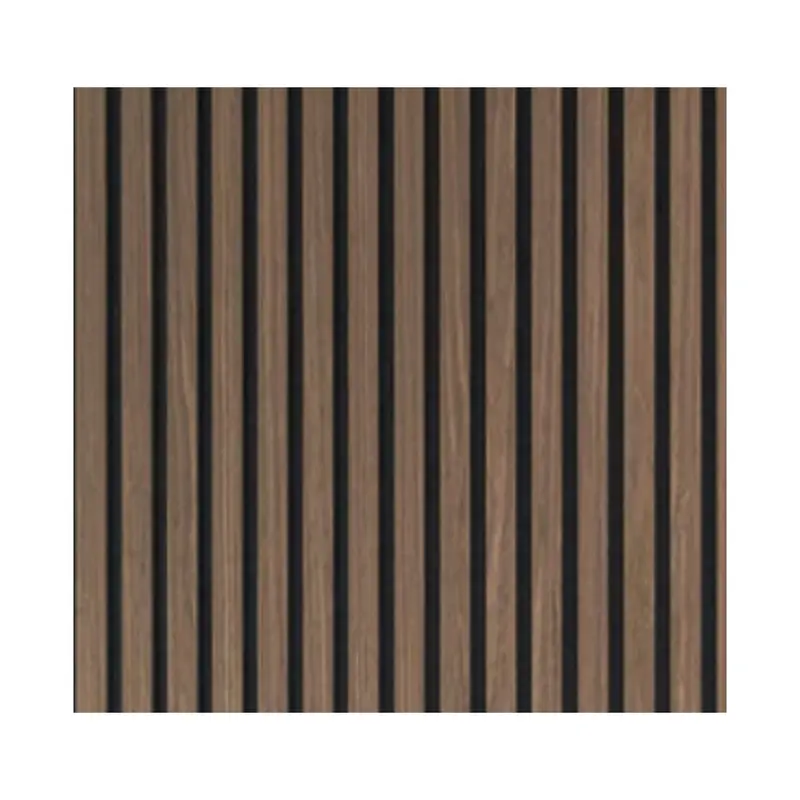 Pannelli Acustici Fonoassorbenti 4pz 60x60cm Decorativi Moderno Noce Naturale 3D