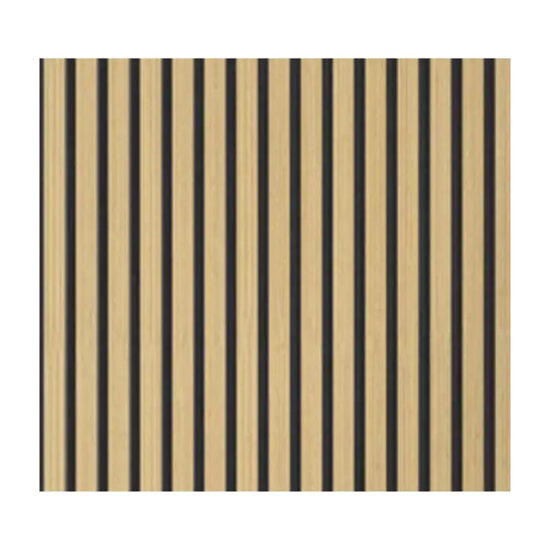 Pannelli Acustici Fonoassorbenti 4pz 60x60cm Decorativi Moderno Rovere Teak 3D