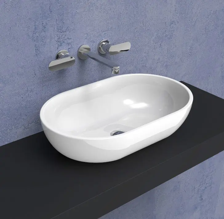 Pass Lavabo 62 F C Appoggio Bianco