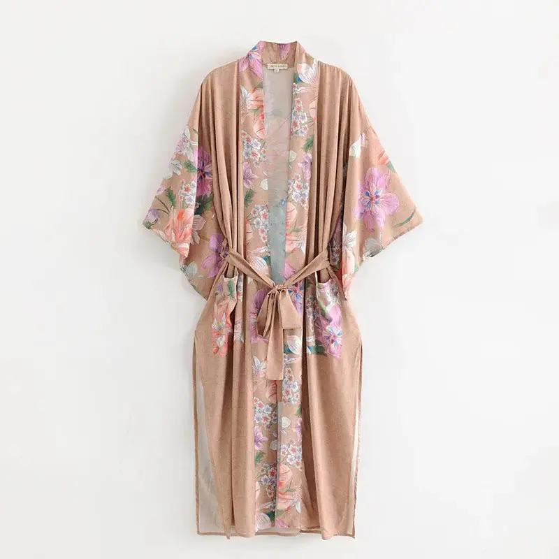 Peacock Kimono Cardigan Jacket