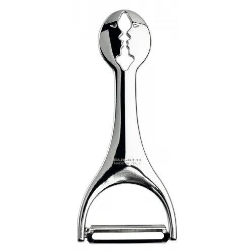 Pelapatate Kiss Zama Cromata Acciaio Inox Bugatti