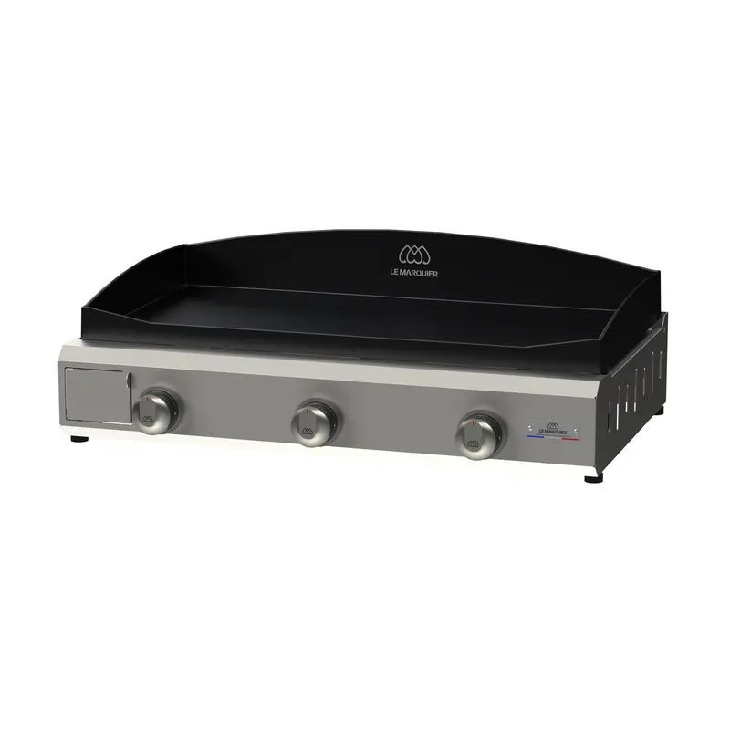 Piastra e Plancha Amalia Pro 375 inox gas Le Marquier - PLEA375IV3
