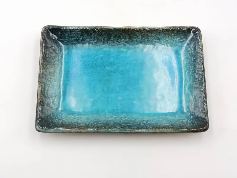 Piatto blu