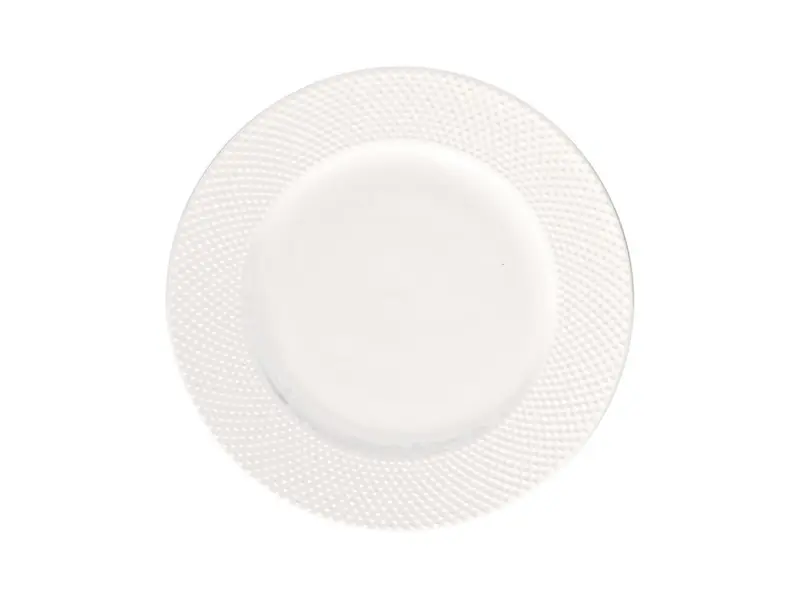 Piatto Portata Richiamo Porcellana Bone China Bianca Ø30,5cm Design