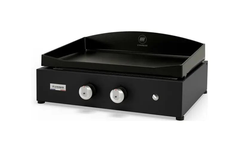 Plancha a gas Pure 260 nera Le Marquier - PLVP260E