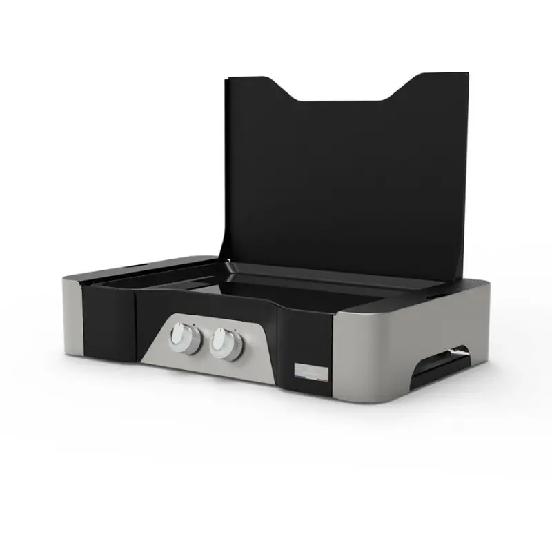 Plancha elettrica Le Marquier Exclusive Electric 260 inox/nero - PLXE260D