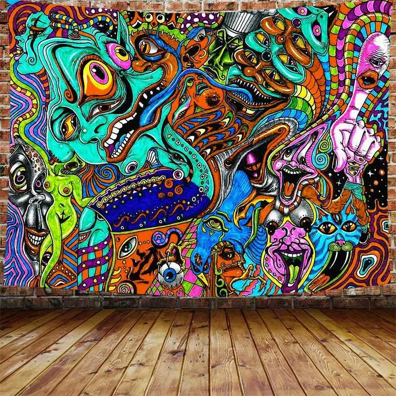 Printed tapestry tapestry