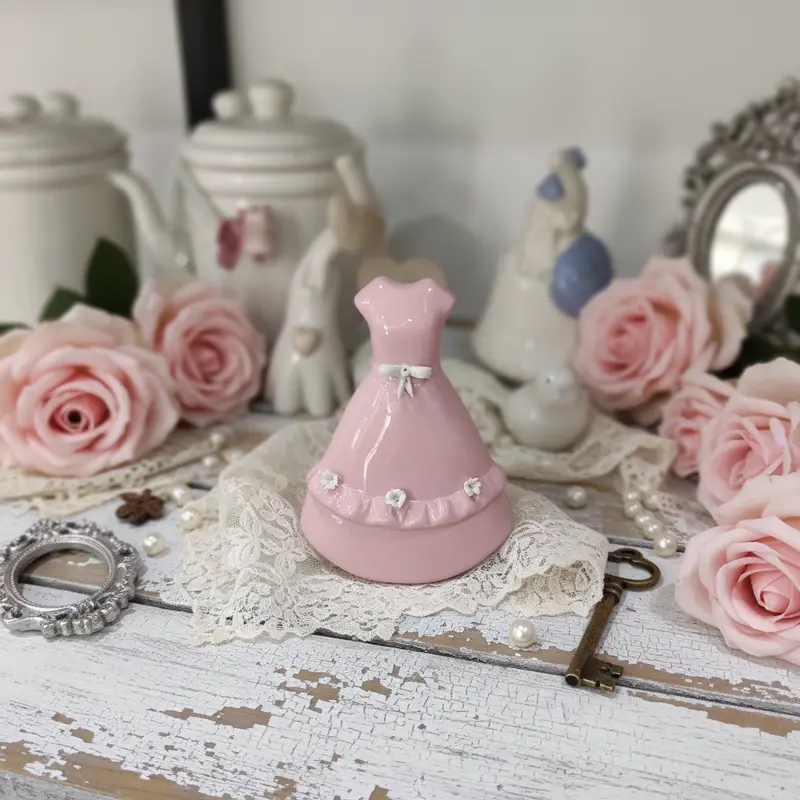 Profumatore Vestitino in Porcellana di Capodimonte – 10x14 cm | Ninocco Home