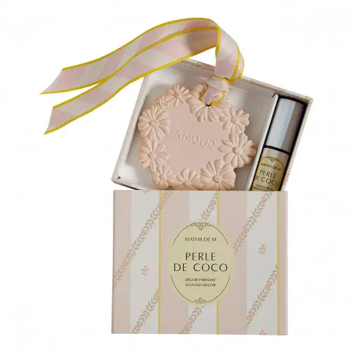 Profumo Spray per Ambienti e Gessetto Profumato Mathilde M. – Perle de Coco