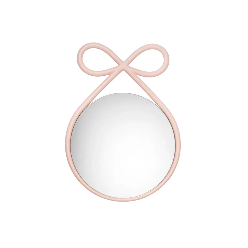 Qeeboo, Specchio Ribbon Mirror rosa